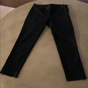 Jean matchstick crop pants